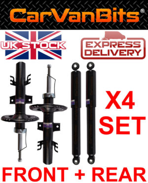 For Vw Transporter T5 03 15 Front And Rear Shock Absorber Absorbers 2 X Pair 373476010577