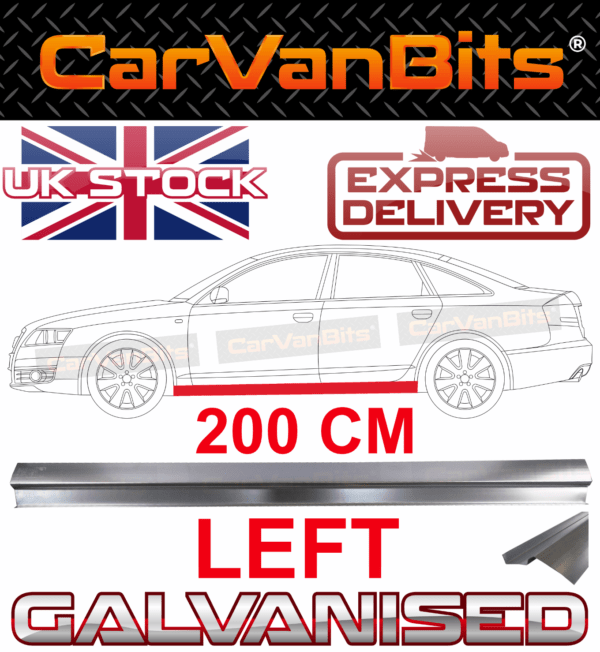 For Audi A6 C6 4f Allroad 04 11 Sill Repair Body Rust Outer Panel Lower Left 375208729208