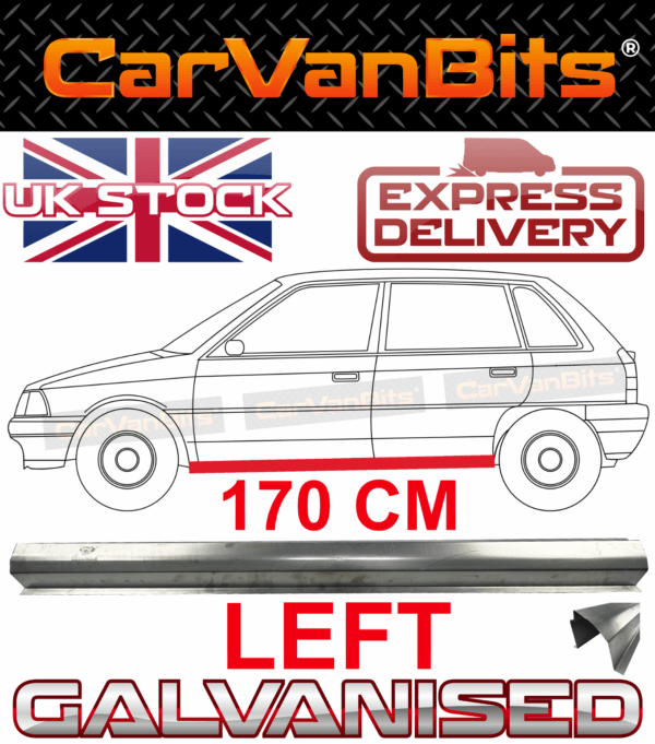 For Citroen Ax Za 5 Door 86 98 Sill Repair Body Rust Outer Panel 170cm Left 375332086688