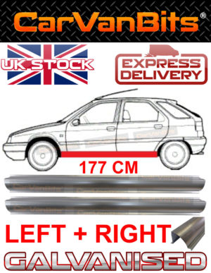 For Citroen Zx 91 98 Sill Repair Body Rust Outer Panel 177cm Pair 374374854538