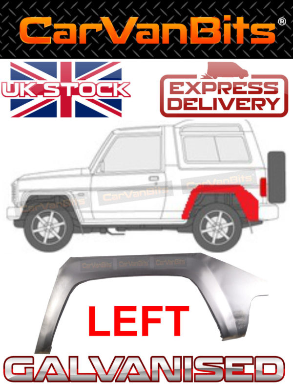 For Daihatsu Fourtrak Rocky Feroza 85 01 Rear Wheel Arch Repair Body Sill Panel 374124138338