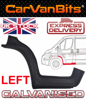 For Fiat Ducato Boxer Relay Jumper 06 Front Wheel Arch Repair Door Panel Sill L 375172061708