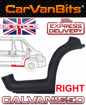 For Fiat Ducato Boxer Relay Jumper 06 Front Wheel Arch Repair Door Panel Sill R 375172053998