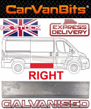 For Fiat Ducato Boxer Relay Jumper 06 Side Sliding Door Repair Panel Sill Right 375272991478