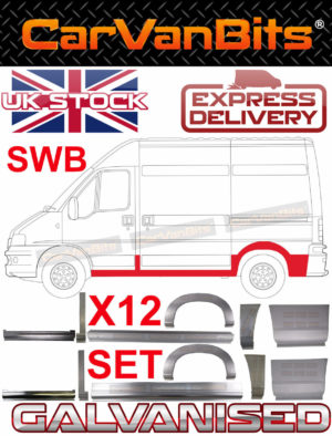 For Fiat Ducato Boxer Relay Jumper Swb 94 06 Repair Panel Sill Arch Door Set X12 374430748878