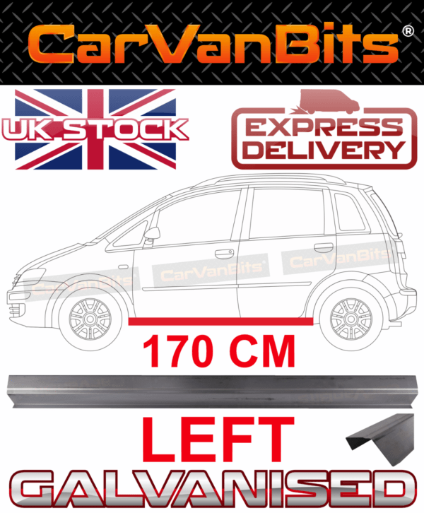 For Fiat Idea Lancia Musa 04 11 Sill Repair Body Rust Outer Panel Left 375215459988