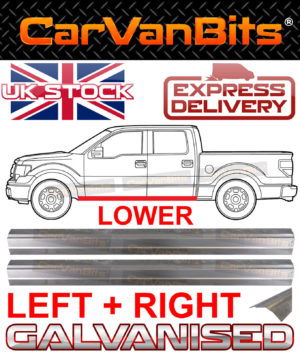 For Ford F150 F 150 08 14 Sill Repair Body Rust Rocker Panel Outer Lower Pair 374909749458