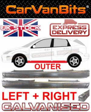 For Ford Focus Mk1 98 07 5 Door Full Sill Repair Body Rust Outer Panel Pair 374371629498