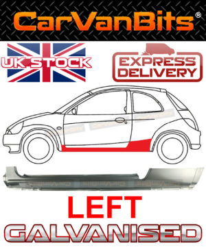 For Ford Ka 3d 96 08 Full Sill Repair Body Lower Panel Klokkerholm Brand Left 373763797618