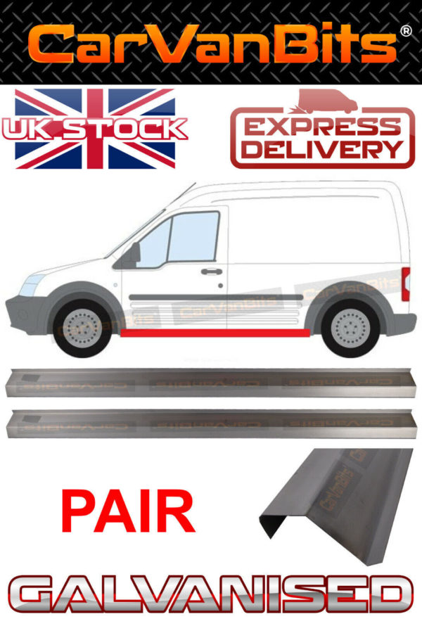 For Ford Transit Connect 03 13 Sill Repair Body Rust Outer Lower Panel Pair 373982353748