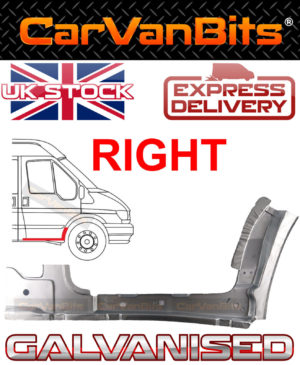 For Ford Transit Mk6 Mk7 00 13 Front Inner Wheel Arch Sill Doorstep Repair Panel 373639245068