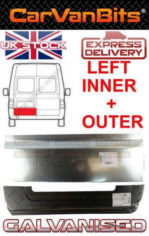 For Ford Transit Mk6 Mk7 00 13 Rear Door Lower Repair Rust Panel Skin Inn Out 375412143768