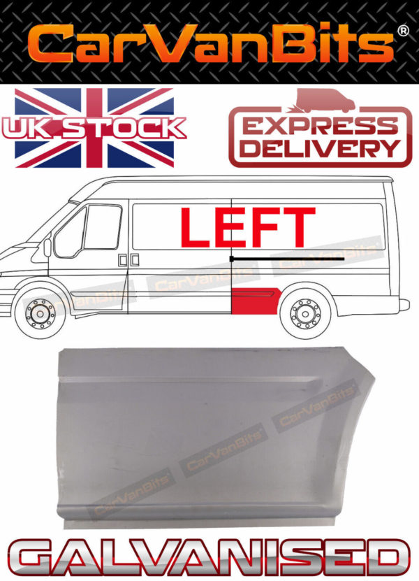 For Ford Transit Mk6 Mk7 00 14 Rear Wheel Arch Body Repair Rust Panel Sill Left 373480258888