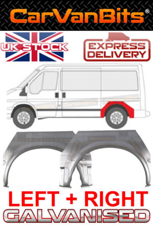 For Ford Transit Swb 00 14 Mk6 Mk7 Rear Wheel Arch Repair Body Rust Panel Pair 373200870958