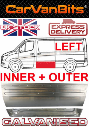 For Mercedes Sprinter Vw Crafter 06 18 Side Sliding Door Repair Body Rust Panel 374631404748