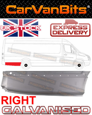 For Mercedes Sprinter Vw Crafter Xlwb 06 18 Behind Rear Wheel Arch Repair Panel 374374819128