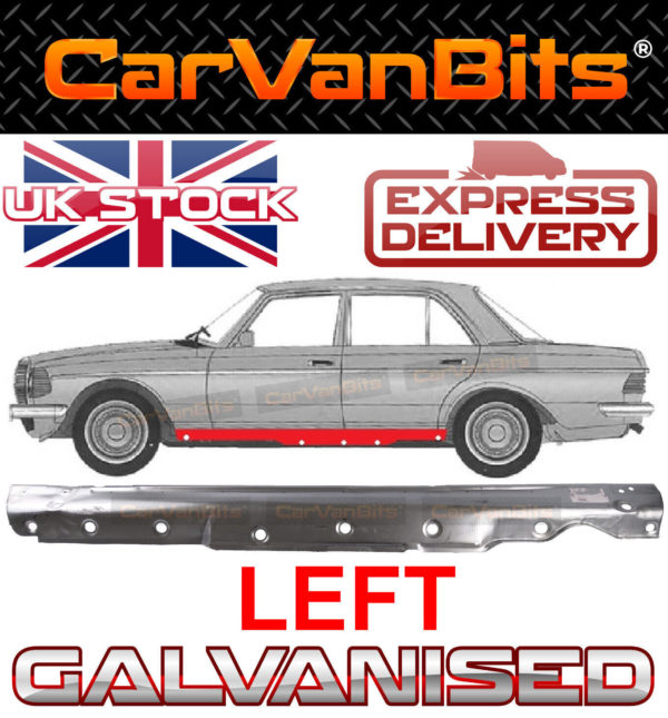 For Mercedes W123 75 85 Full Sill Repair Body Panel Klokkerholm Brand Left 373765215338