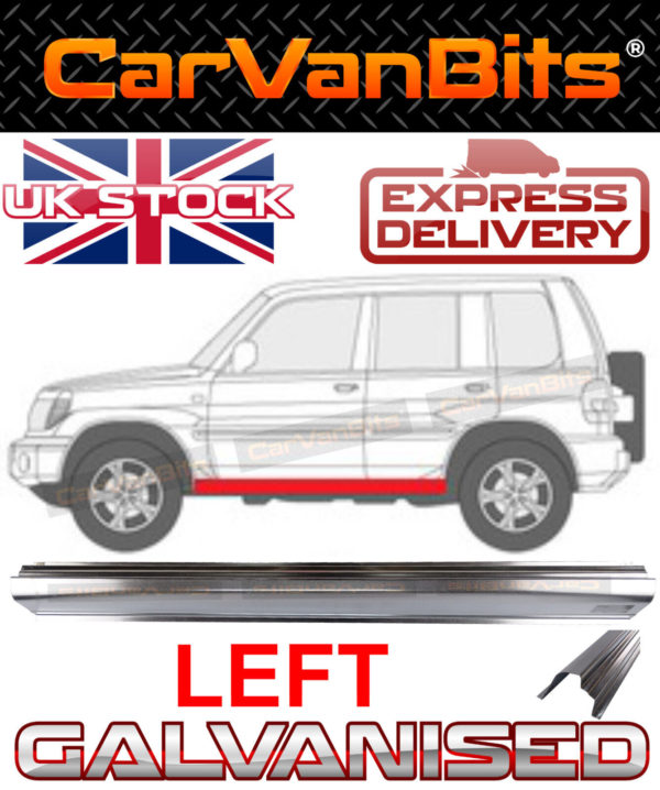 For Mitsubishi Pajero Pinin 98 07 3d 5d Sill Repair Body Rust Outer Panel Left 373981138698