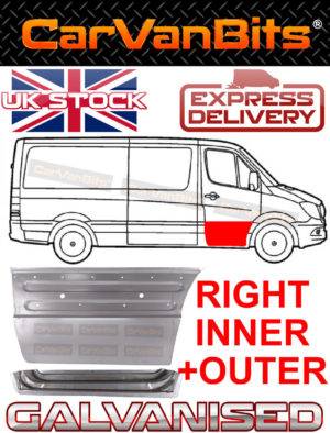 For Sprinter Vw Crafter 06 18 Front Door Body Repair Inner And Outer Panel Sill 374226487628