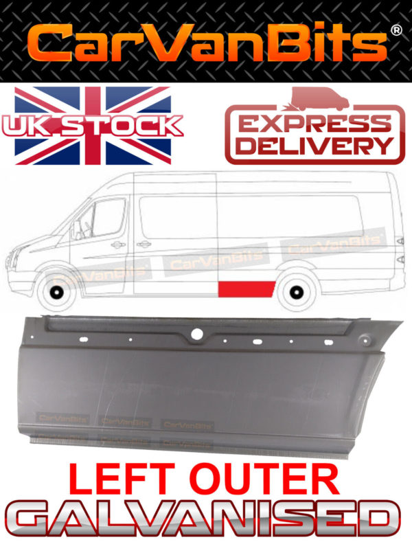 For Sprinter Vw Crafter Lwb Xlwb 06 18 In Front Of Rear Arch Repair Body Panel L 374115480518