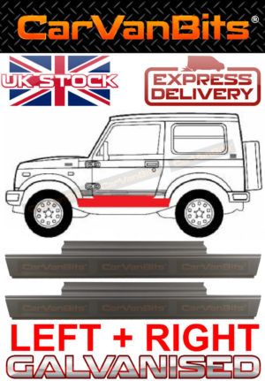 For Suzuki Samurai 81 98 Lower Sill Repair Body Rust Outer Panel Pair Galvanised 373399572528