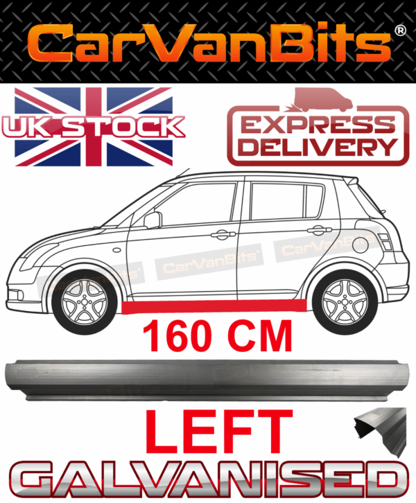 For Suzuki Swift Sg 05 10 Sill Repair Body Rust Rocker Outer Panel Left 375501340748