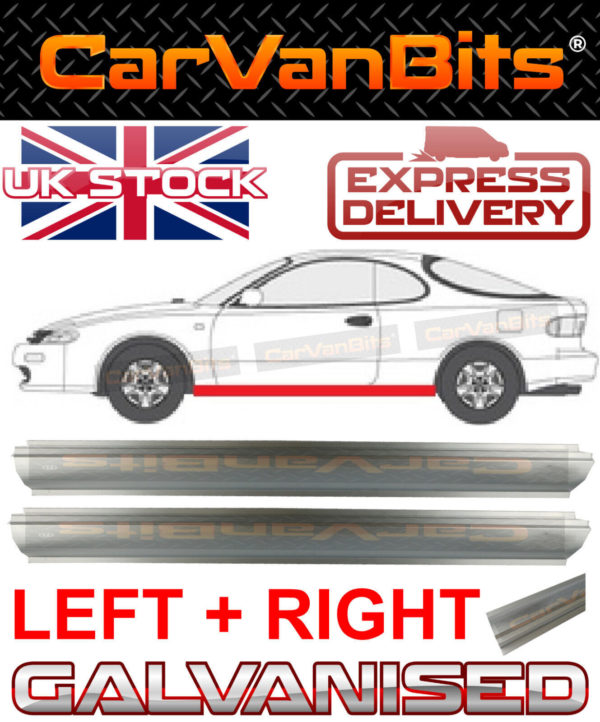 For Toyota Celica T18 T20 89 99 Sill Repair Body Rust Outer Panel Pair 373200316898