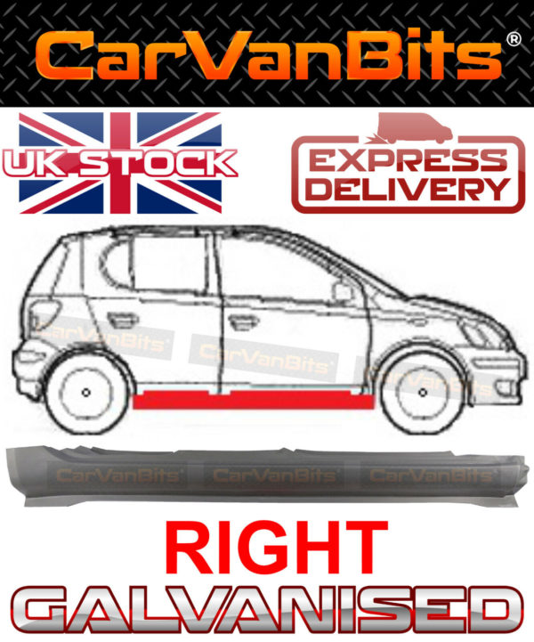 For Toyota Yaris Xp10 99 05 5 Door Full Sill Repair Body Rust Outer Panel Right 374259915928