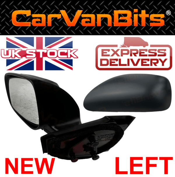 For Toyota Yaris Xp90 06 11 Complete Door Mirror Primed Housing Chrome Glass Ns 375656604328