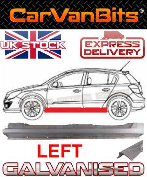 For Vauxhall Astra H 03 12 5 Door Full Sill Repair Body Rust Outer Panel Left 374369683598