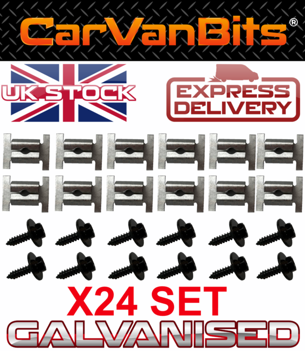 For Vauxhall Astra Insignia Zafira Undertray Engine Fitting Kit Cover Fixing Kit 375038513058