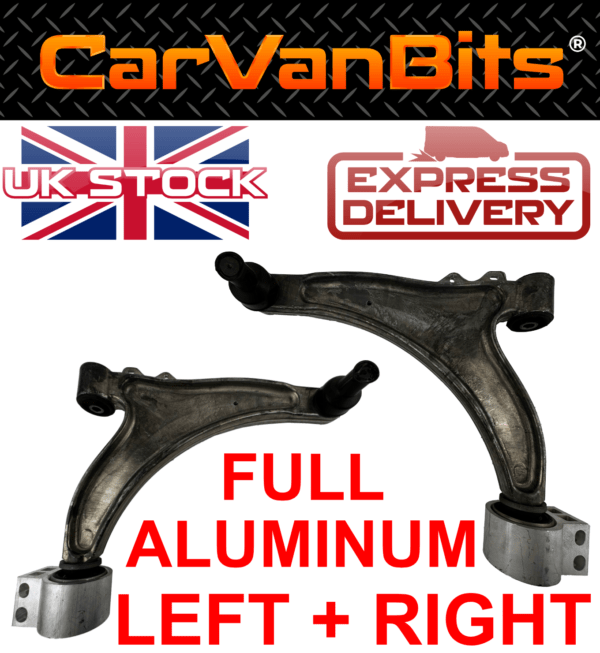 For Vauxhall Insignia 08 17 Suspension Control Arm Wishbone Front Lower Pair 375576768868