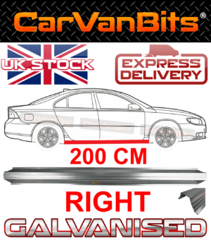 For Volvo S80 06 16 V70 07 16 Sill Repair Body Rust Outer Rocker Panel Right 375545538718