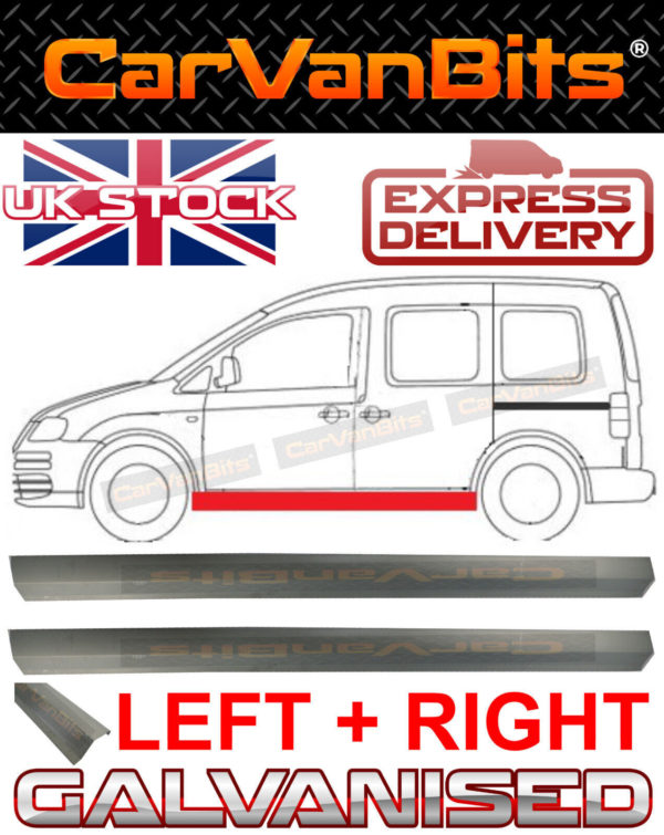 For Vw Caddy Iii 04 15 Sill Repair Body Rust Lower Panel 195cm Lower Pair 373720181048