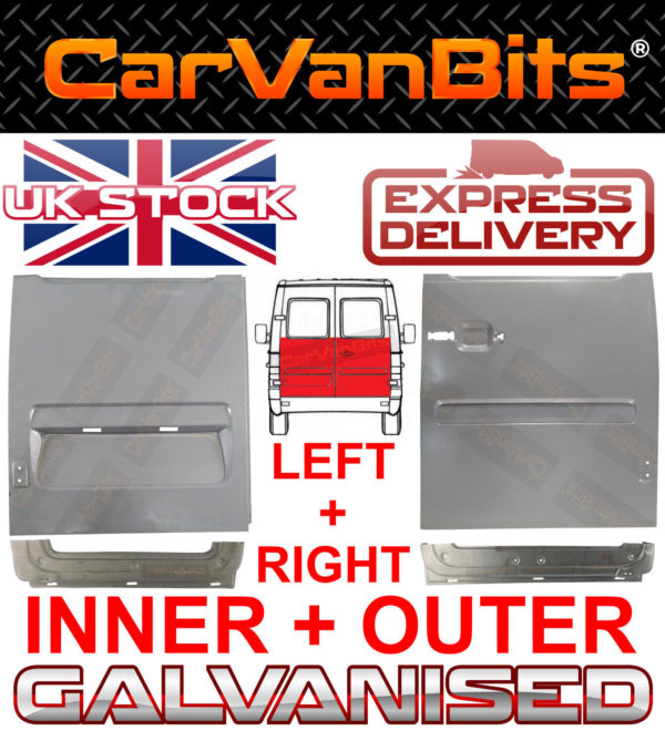 For Vw Lt Mercedes Sprinter 96 06 Rear Door Repair Rust Body Panel Sill High X4 374378288538