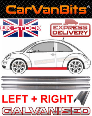 For Vw New Beetle 98 10 Sill Repair Body Rust Outer Panel Galvanised Pair 373196430728