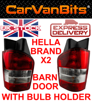 For Vw T5 Transporter Multivan 03 15 Rear Tail Light Corner Lamp Barn Door Pair 375653720348