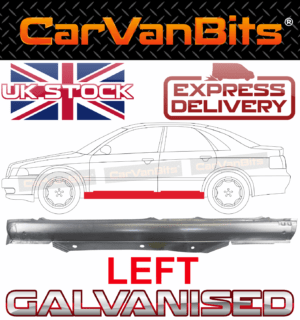 For Audi A4 B5 Saloon Avant 94 01 Full Sill Repair Body Rust Outer Panel Left 375271884299