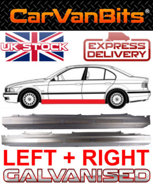 For Bmw 5 E39 96 04 Saloon Estate Full Sill Repair Body Rust Panel Set Of 2 373202856609