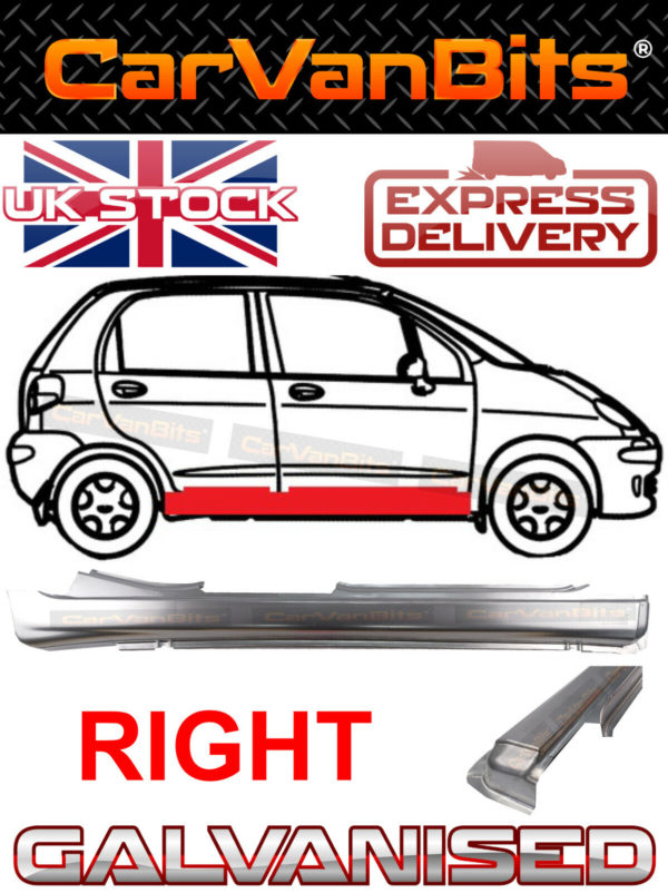 For Daewoo Chevrolet Matiz I M100 98 08 Full Sill Repair Body Outer Rust Panel 374003274539