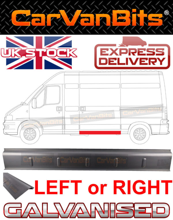 For Ducato Boxer Relay Jumper 94 06 Under Side Sliding Door Repair Panel Sill 375122467589