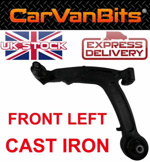 For Fiat Panda 169 03 12 Suspension Control Arm Wishbone Front Axle Lower Left 375624187989