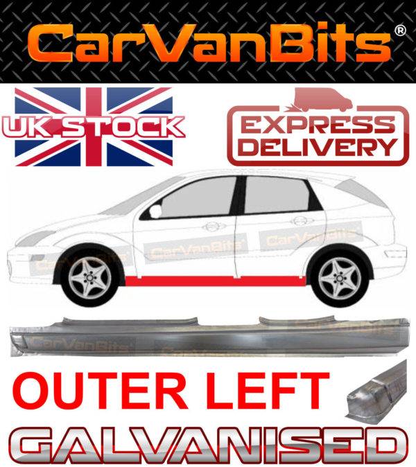 For Ford Focus Mk1 98 07 5 Door Full Sill Repair Body Rust Outer Panel Left 374371633919