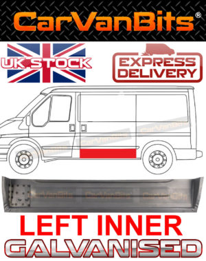 For Ford Transit 00 13 Swb Sliding Door Inner Repair Body Rust Sill Panel Left 374014462189