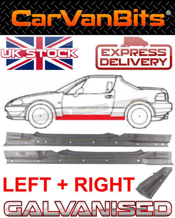 For Honda Civic Crx Iii Del Sol 92 98 Full Sill Repair Body Rust Panel Pair 373733149269