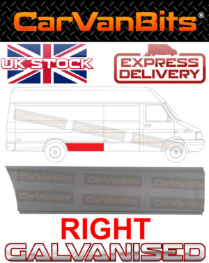 For Iveco Daily Lwb 78 98 In Front Of Rear Arch Side Body Repair Wing Panel Righ 374390131129