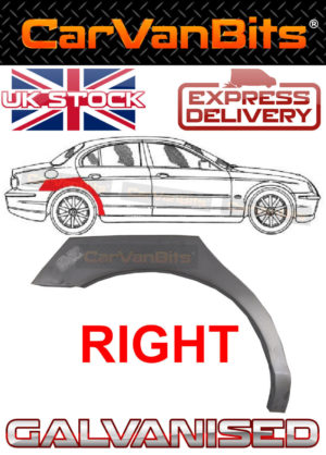 For Jaguar S Type Ccx 99 07 Rear Wheel Arch Repair Wing Rust Body Panel Right 373842180619