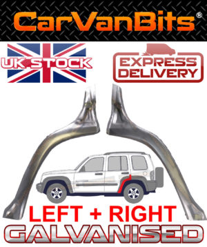 For Jeep Cherokee Liberty Kj 01 08 Rear Wheel Arch Repair Body Rust Panel Pair 374403258969