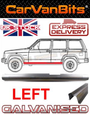 For Jeep Cherokee Xj 84 01 Sill Repair Body Rust Outer Panel Galvanised Left 373848815589