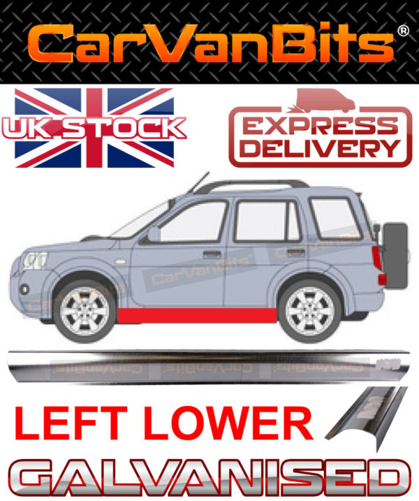 For Land Rover Freelander 35 Door 97 06 Sill Repair Body Rust Panel Lower Left 373200331939